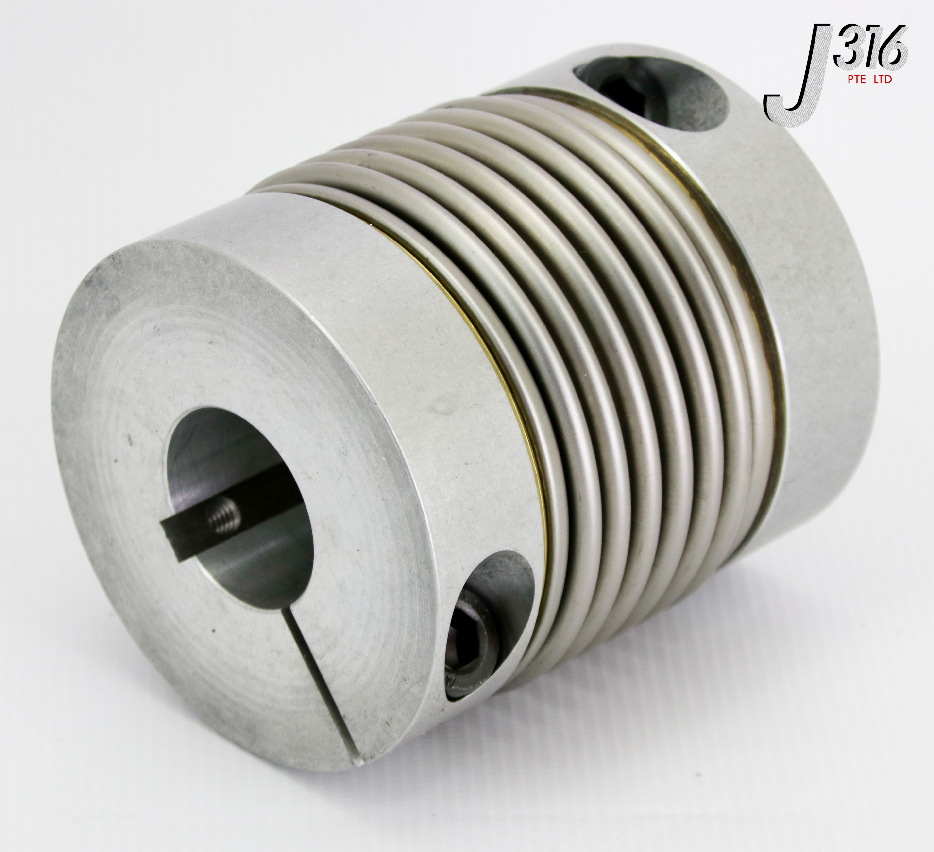 19399 OEM FITTING, SIZE OD 8CM LEN 9CM, COUPLING, SS (NEW) 2411-05